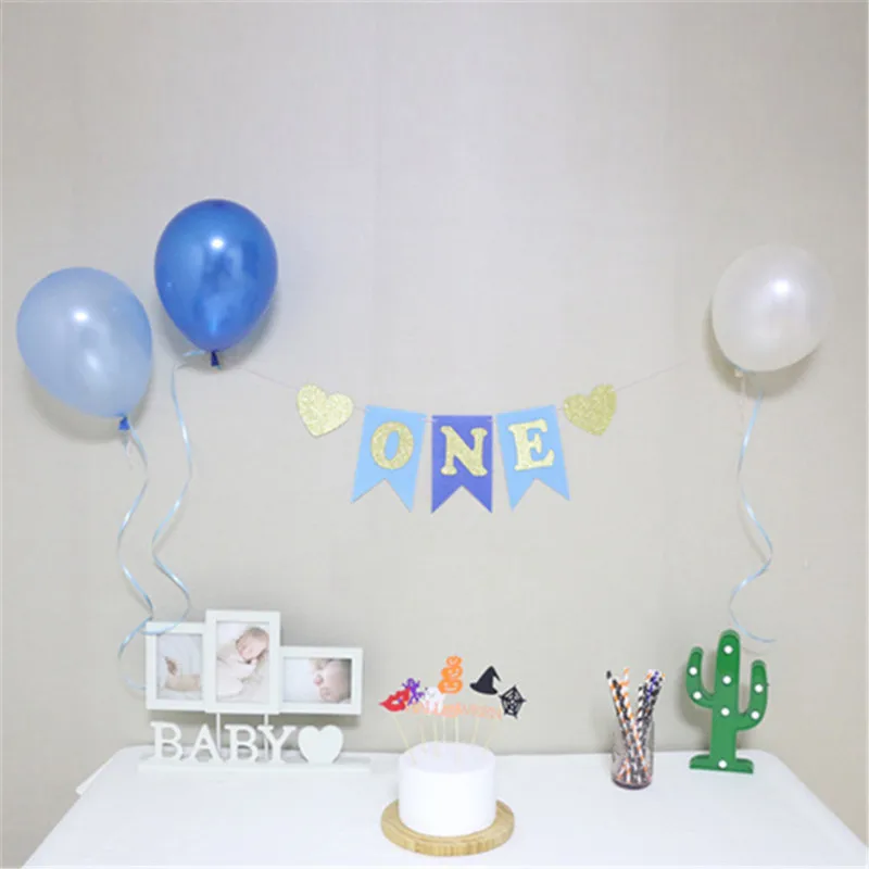 Гирлянда с флагом на 1 й день рождения ребенка гирлянда декоративные