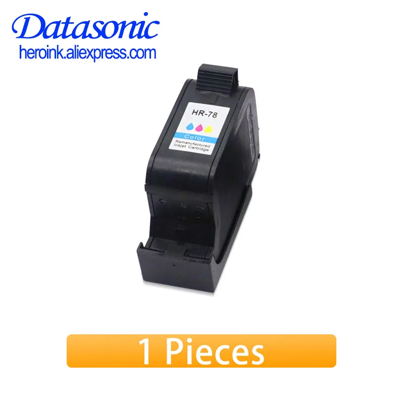 

Datasonicpc Compatible Ink Cartridges For HP78 Tri-color for HP 78 Deskjet 1220c 3820 3822 6122 6127 920c 930c 932c 940c 950c