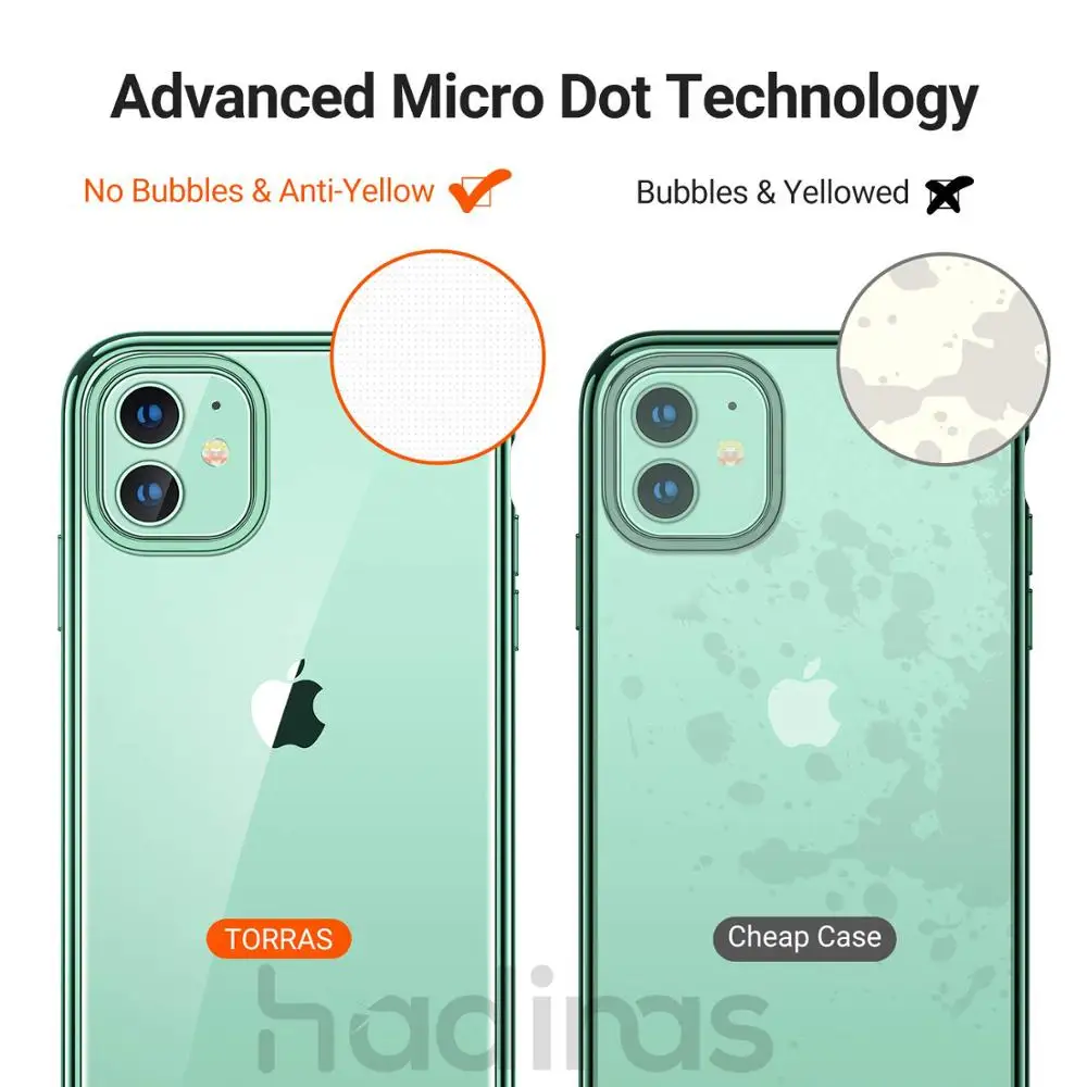 Силиконовый чехол для iPhone 11 прозрачный мягкий ТПУ ультра тонкий телефона Por Max 11Pro