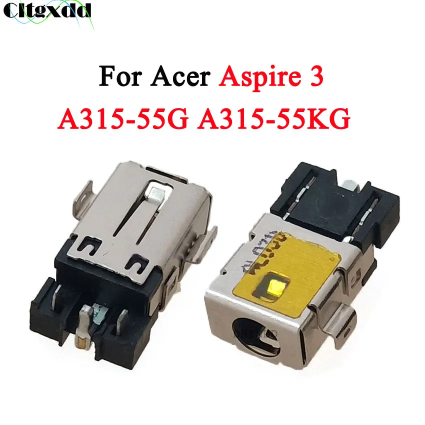 Cltgxdd 2/5/10PCS Laptop DC Power Jack For Acer Aspire 3 A315-55G A315-55KG Charging Socket Connector Port 3.0*1.0mm