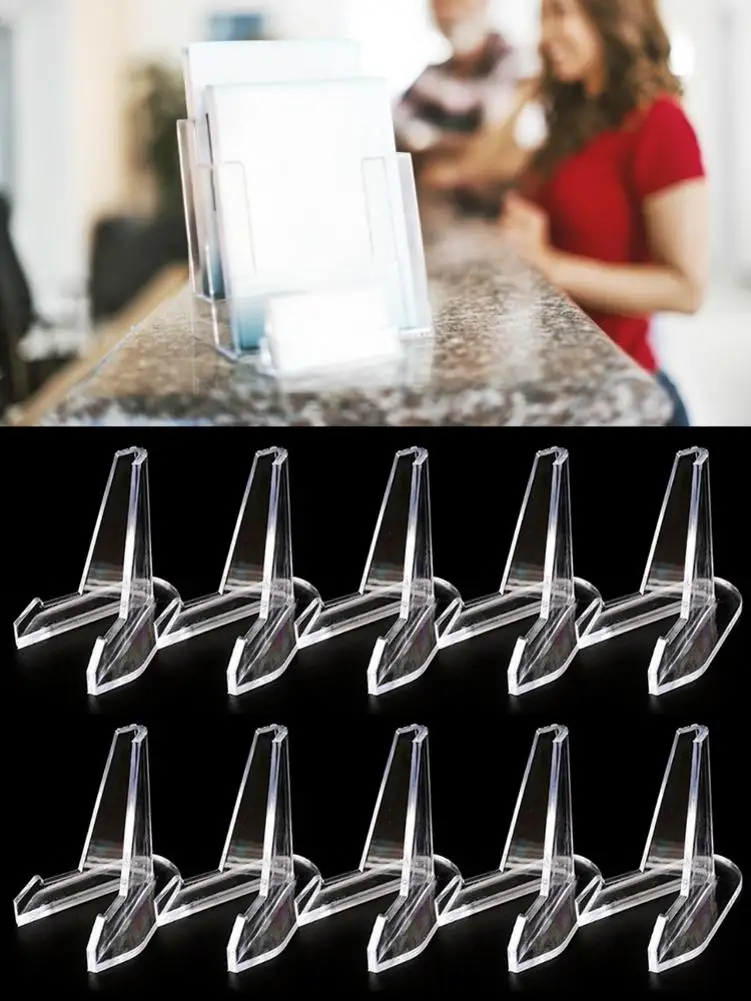 10 шт. прозрачные мини подставки для монет карточный стол карты медальоны 2 7