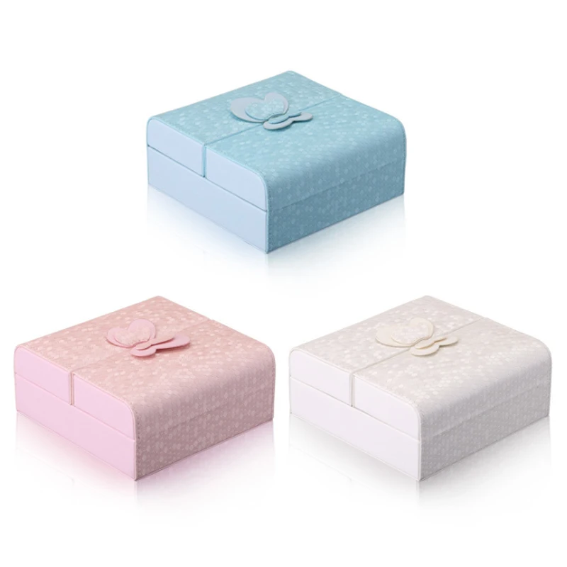 

Fashionable And Exquisite Jewelry Box, Leather Jewelry Storage Box, Cosmetic Case, Earrings / Necklace Jewelry Storage Box