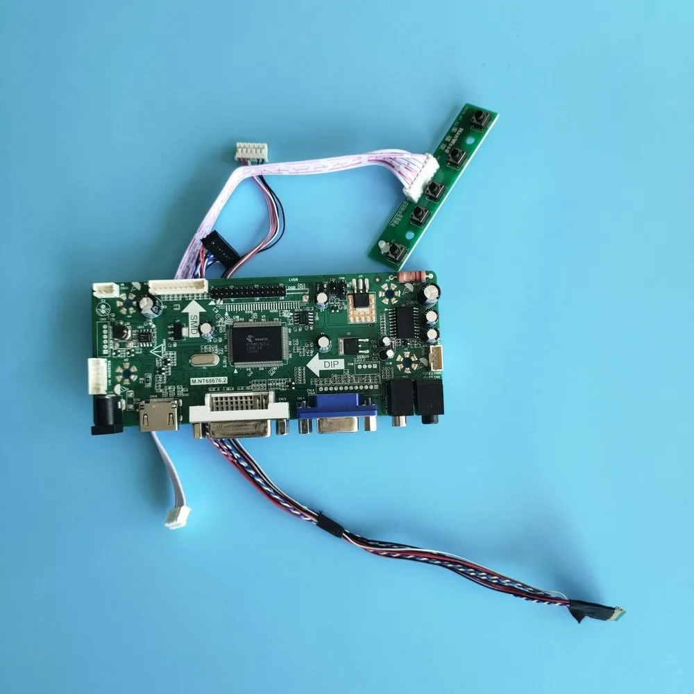 

kit for LP140WH2-TLEA/LP140WH2-TLT1 Controller Board 1366x768 HDMI-compatible+DVI+VGA Panel M.NT68676 LCD LED Display screen