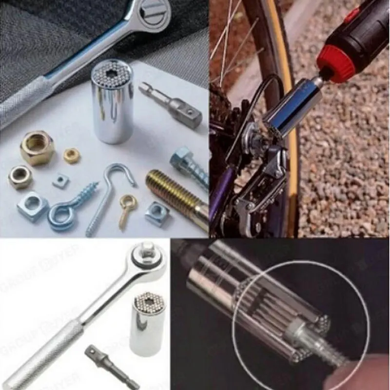 Универсальный динамометрический ключ набор головок Муфта 7-19 мм электрическая