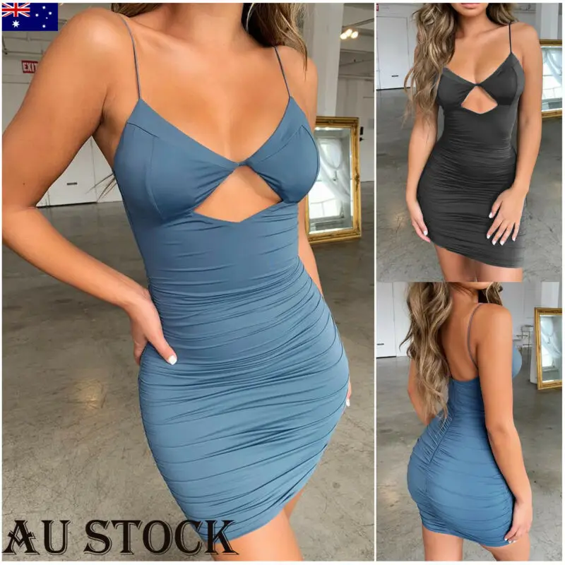 Сексапильный облегающий короткий Для женщин ремешками сексуальное облегающее