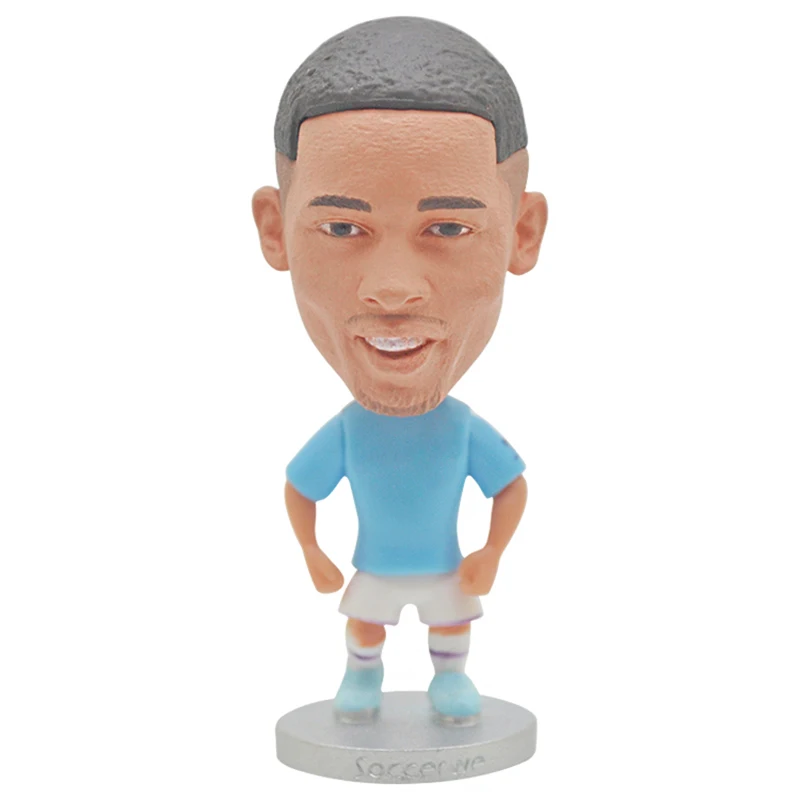 

Soccerwe Manchester Fans City Mini Dolls Action Figure 2020 Football Club Player Movable Toys Christmas Gift In Stock