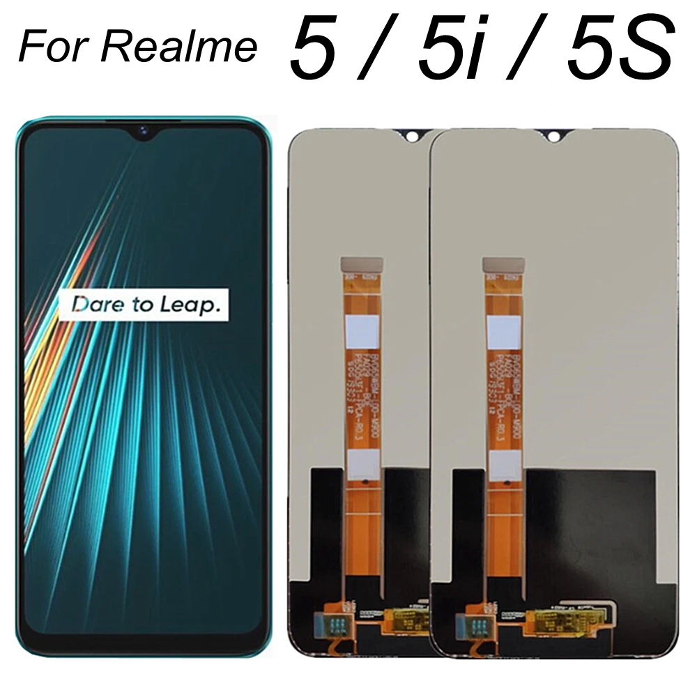 

6.5 inch For OPPO Realme 5 5i 5s LCD Display Touch Screen Digitizer Assembly For Realme5 RMX1911 RMX1925 RMX2030 lcd