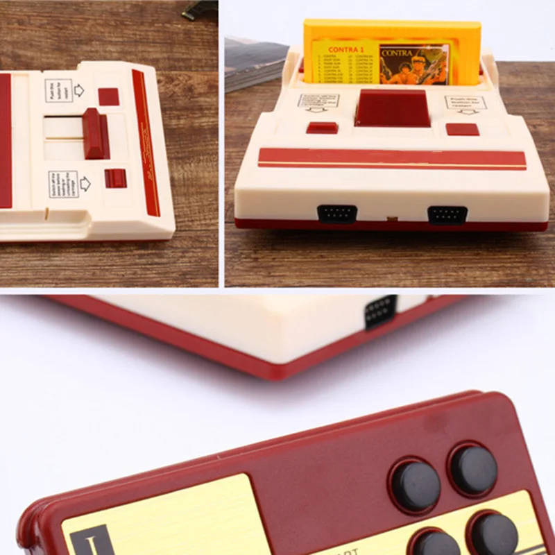 Game Console Classic Nostalgic 8 Bit Video Games Player + 2 Joystick 500 IN 1 Card To TV | Электроника