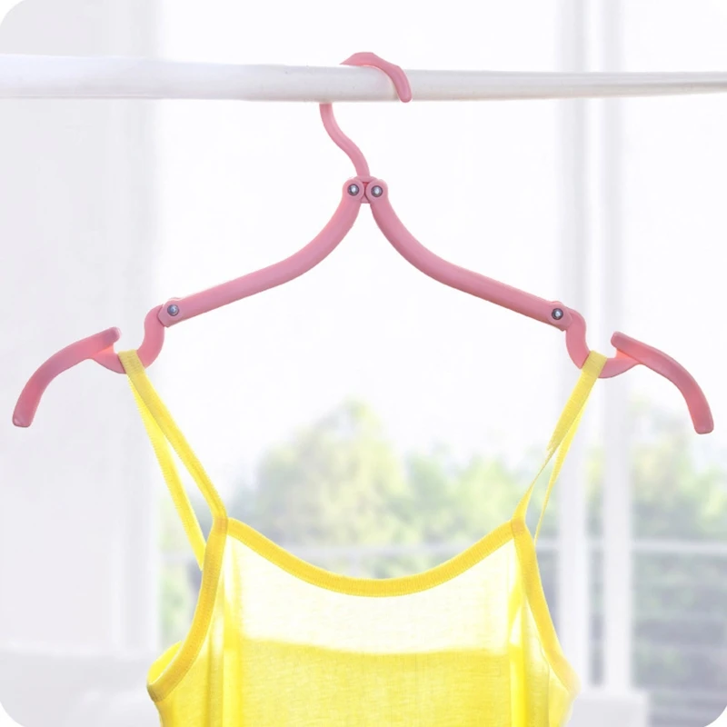 Портативная вешалка для одежды пластиковые складные вешалки пальто рюкзака