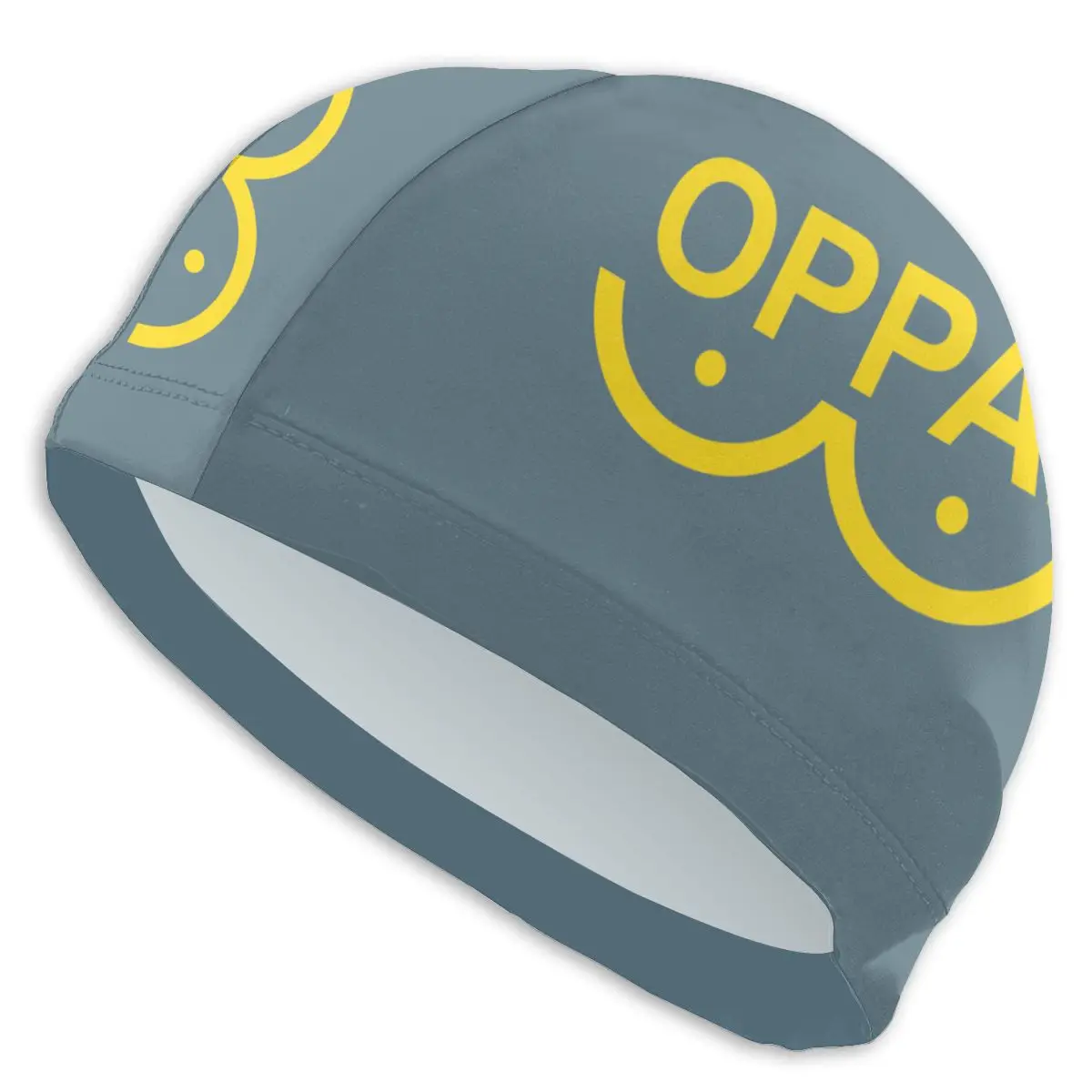 

Swimming Accessories ONE PUNCH-MAN Adults Men/Women High Elastic Waterproof PU Fabric Protect Ears Long Hair Swimming Cap