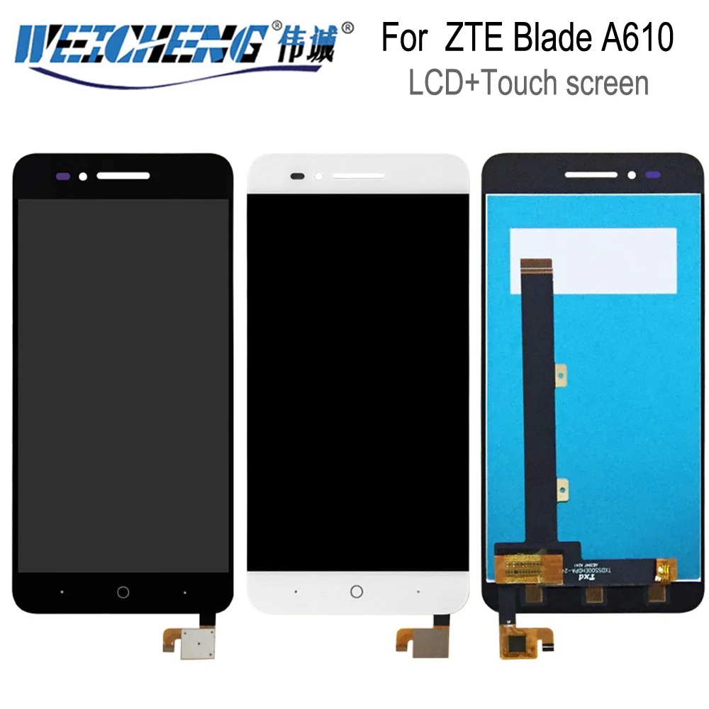 ЖК-дисплей и сенсорный экран в сборе для ZTE Blade A610 720*1280 дигитайзер Замена zte a610