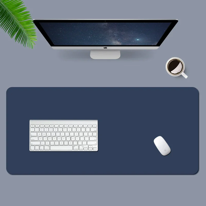 

FOR Keyboard Pad Waterproof Large Computer Mouse Pad Gaming MousePad PU Leather Mouse Mat Gamer XXL Mause Carpet PC Desk Mat