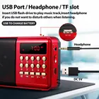 Портативное мини-радио KK11, портативное цифровое FM-радио, USB, TF, mp3-плеер, динамик, перезаряжаемый FM-радио для пожилых людей