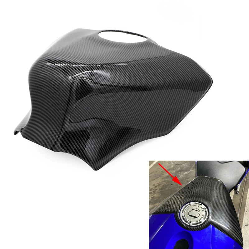

Обтекатель для топливного бака Yamaha YZF R1 2015 2016 2017 2018, корпус из АБС-пластика, углеволокна, YZF-R1 YZFR1, твил, глянцевое плетение