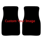 INSTANTARTS 2 шт. стильные дизайнерские напольные коврики для автомобиля под заказ ваше изображение и искусство коврики для автомобиля Нескользящие автомобильные аксессуары