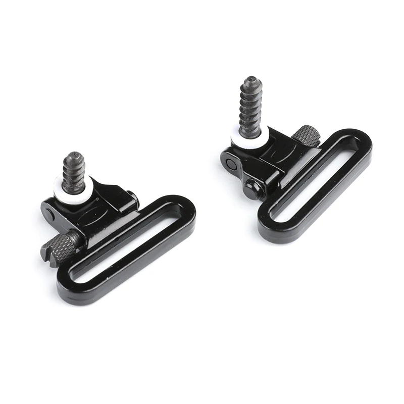 

2 pcs 1.25'' Tactical Sling Swivels With 3 Pcs Screw Studs Heavy Duty Sling Swivel Set