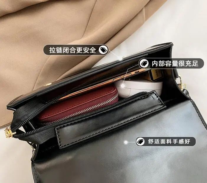 Винтажная квадратная сумка тоут модная новинка 2021 Высококачественная