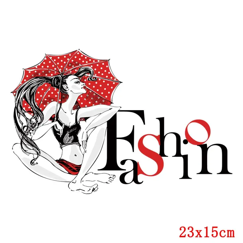 Модные термонаклейки для одежды парфюмерные флаконы термотрансферные наклейки