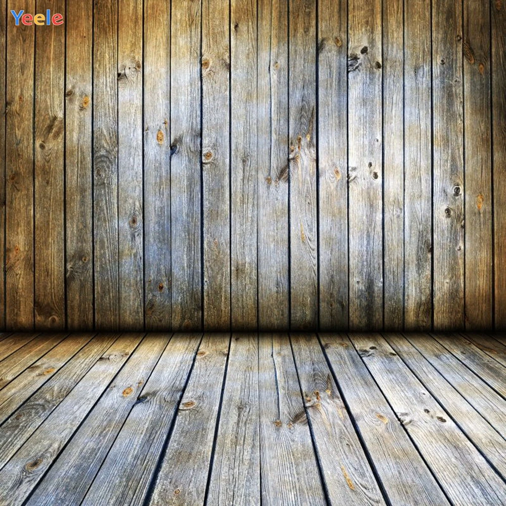 

Yeele Wooden Texture Wall Grunge Portrait Wedding Doll Photography Background Customized Photographic Backdrops For Photo Studio