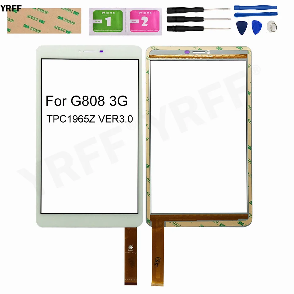 Сенсорный экран для планшета G808 3G TPC1965Z VER3.0 панель дигитайзера стеклянный датчик