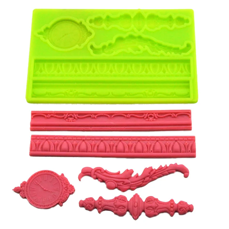 Римская колонна рельефная силиконовая форма для торта украшение дня рождения