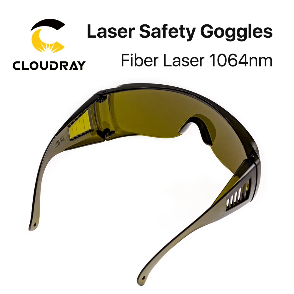 Cloudray 1064 нм защитные очки Стиль B лазерные 850 1300нм OD4 + CE для волоконного лазера|goggles