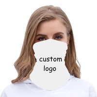 custom logo man women head face neck gaiter tube scarf bandana sports outdoor dustproof multifunction bandana