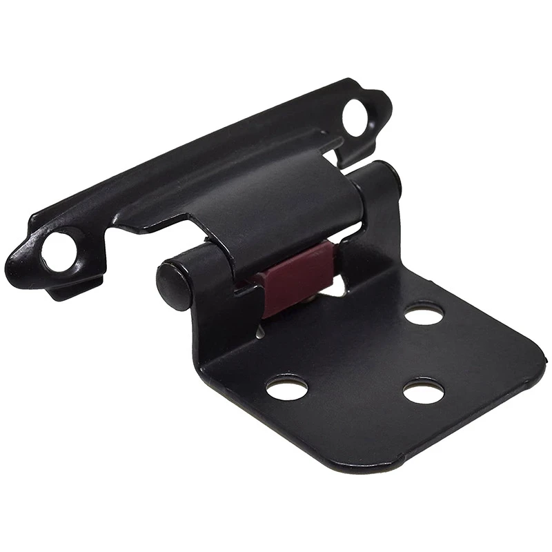 

Самозакрывающиеся петли для шкафа, 20 упаковок (10 пар), верхний слой с черным покрытием