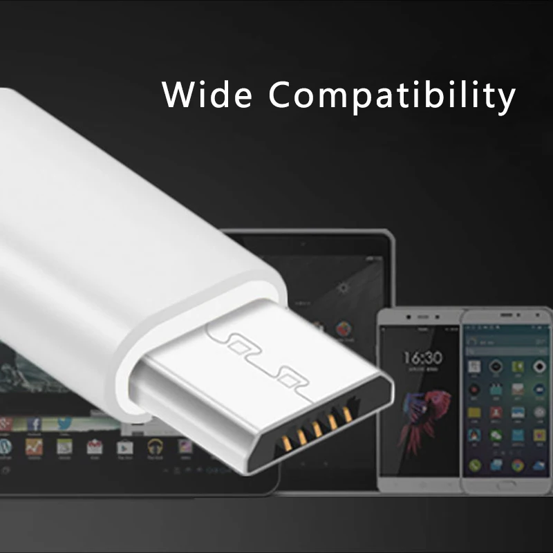 Адаптер OTG с разъемом Micro USB Type C мини конвертер для телефона передача данных и