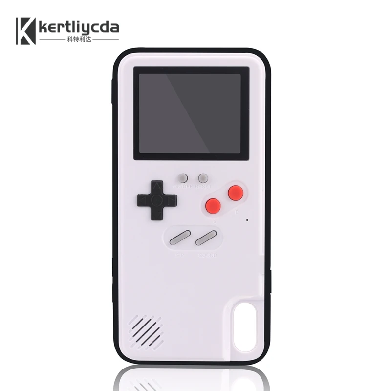 Полноцветный дисплей Gameboy для Huawei P20 P30 Plus NOVA 3 4 5 honor 9X mate 20 Pro Чехол телефона консоль