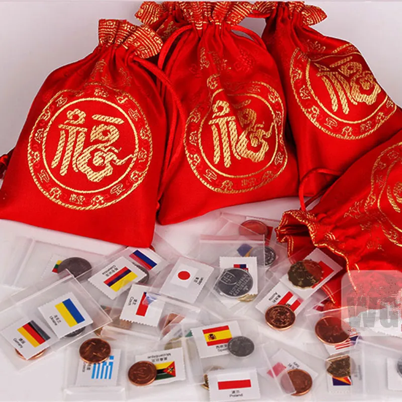 Набор сувениров из 30 оригинальных монет в разных странах | Дом и сад