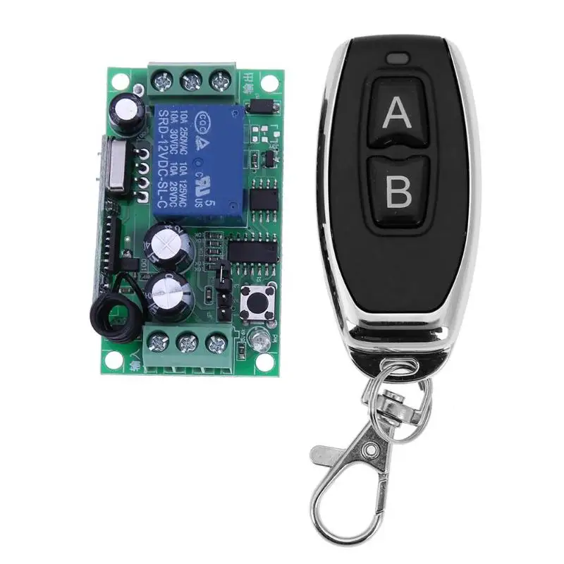 1 канал DC 12 В RF Универсальный беспроводной пульт дистанционного управления