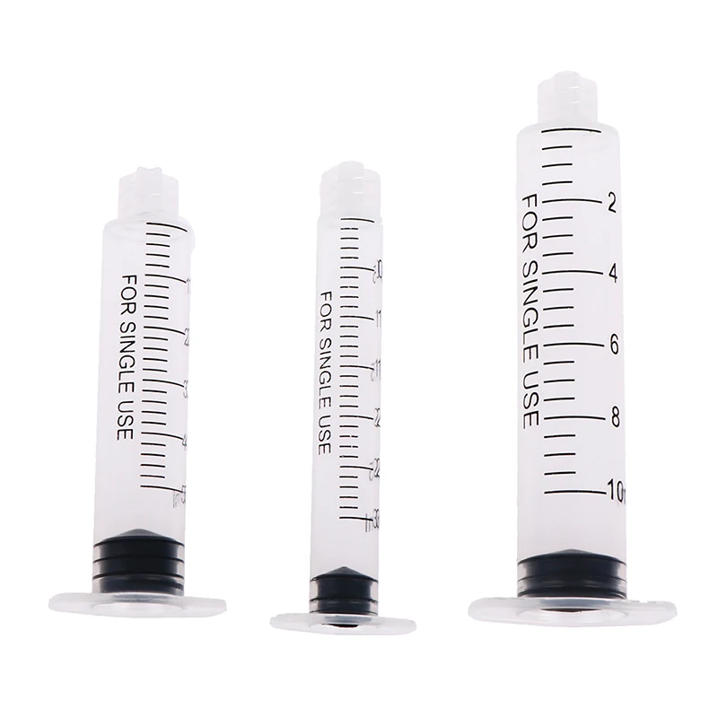 3/5/10 мл одноразовый шприц с винтовым шприцем инжектора для заправки измерения