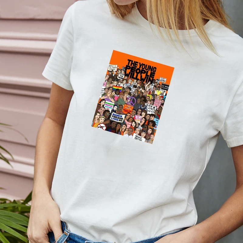 Футболка унисекс с рисунком молодых вилл вин черная хипстерская повседневная