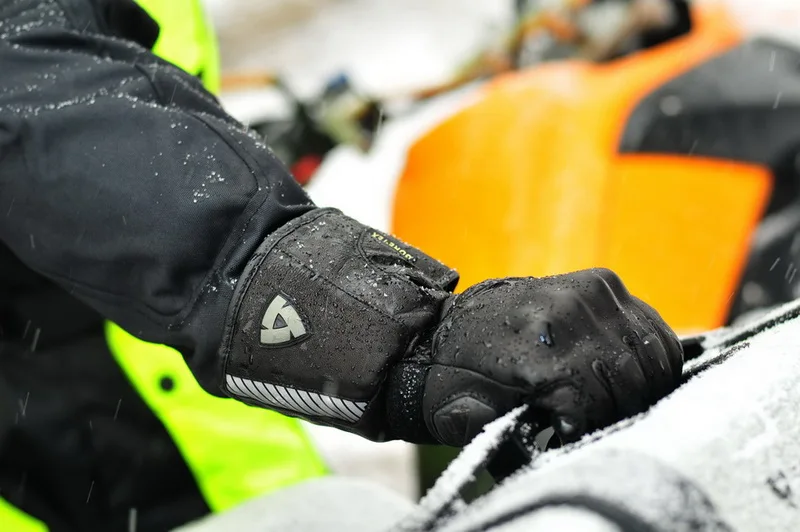

REVIT Waterproof H2O Warm Winter Gloves Motorcycle Motocross Genuine Leather Ridind Unisex Cycling