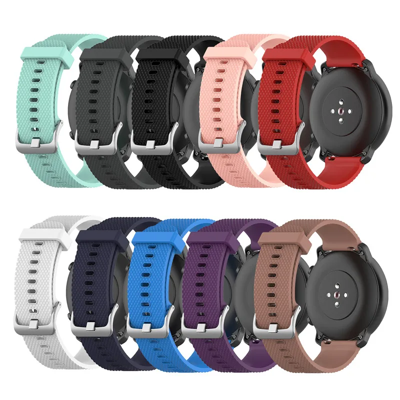 Новые спортивные силиконовые часы для Xiaomi Huami Amazfit GTR 47 мм/42 мм ремешок на запястье