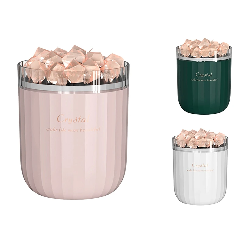 

Crystal Aromatherapy Air Humidifier with Atmosphere Lamp Home Portable USB Aroma Essential Oil Diffuser