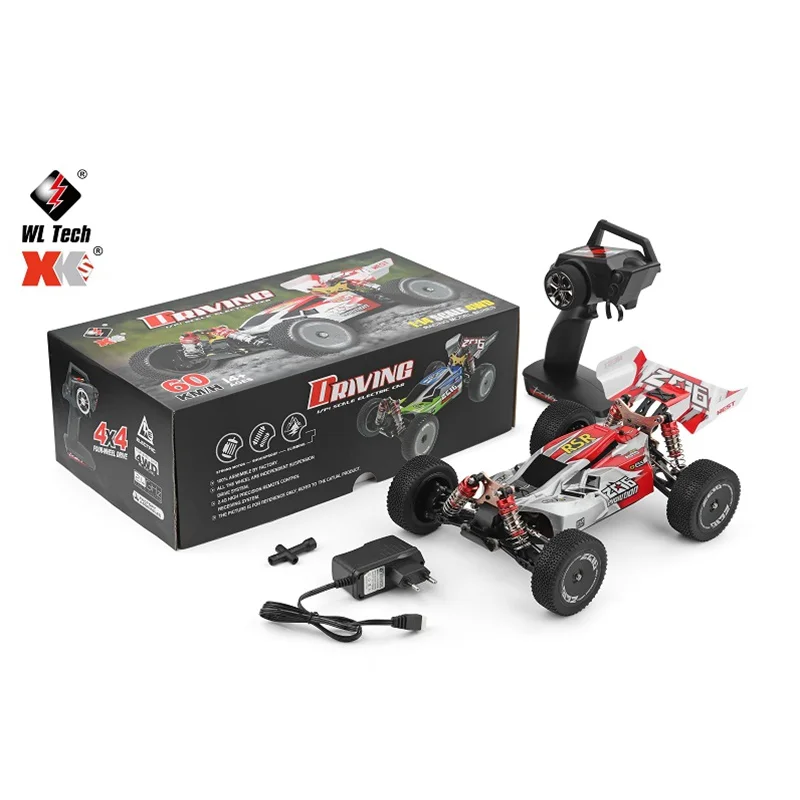 WLtoys 144001 RTR 2,4 GHz RC 1/14 масштаб Дрифт гоночный автомобиль 4WD Металлическое шасси шарикоподшипник вала Шестерня гидравлический амортизатор