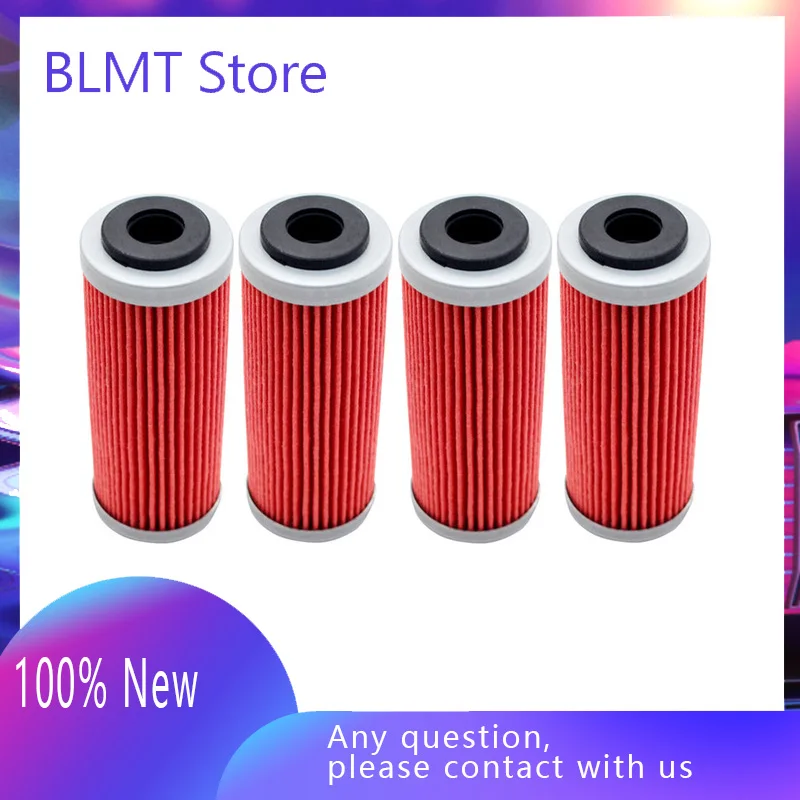 4 шт. масляный фильтр очиститель для KTM SMR EXC XC F XCF SXF EXCF W XCFW Фрирайд 250 300 350 400 450 XCW 530