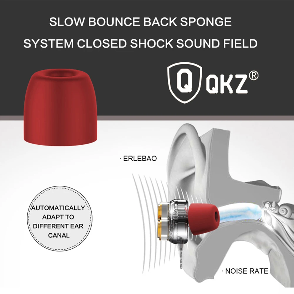 Оригинальные наушники QKZ KD7 спортивные с двойным драйвером 3 5 дюйма гарнитура
