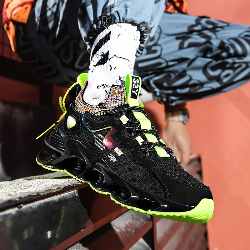 

Men Sneakers Men Casual Sneakers Outdoor Fashion Jogging Walking Shoes Shock Absorption Male Running Shoes Zapatos Hombre