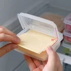 2 шт., прозрачный контейнер для хранения сыра и чеснока