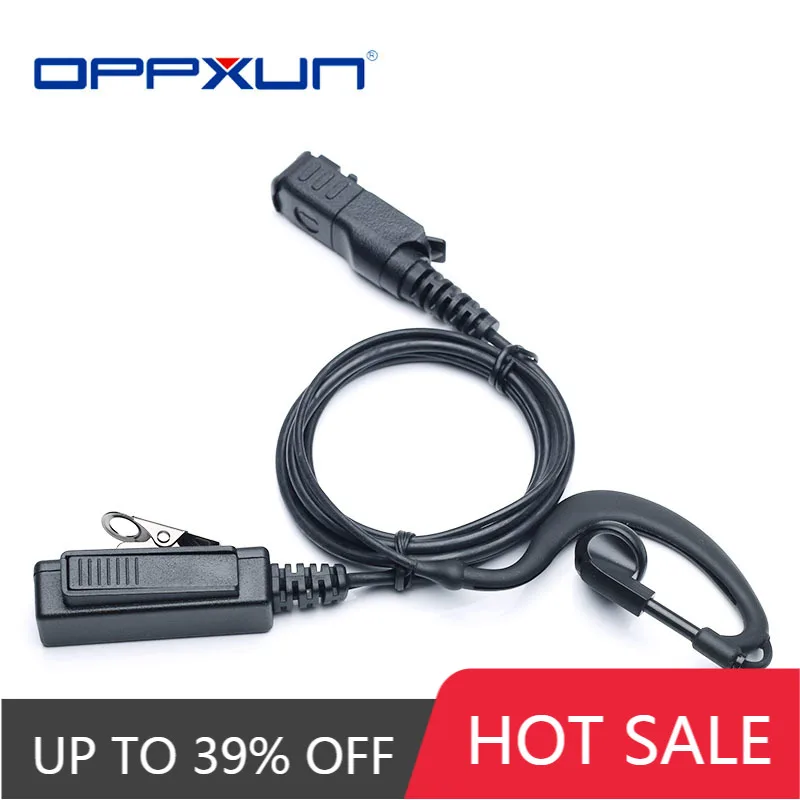 

OPPXUN PTT Earpiece for Motorola Radio XPR3300 XPR3500 XIR P6620 P6600 E8600