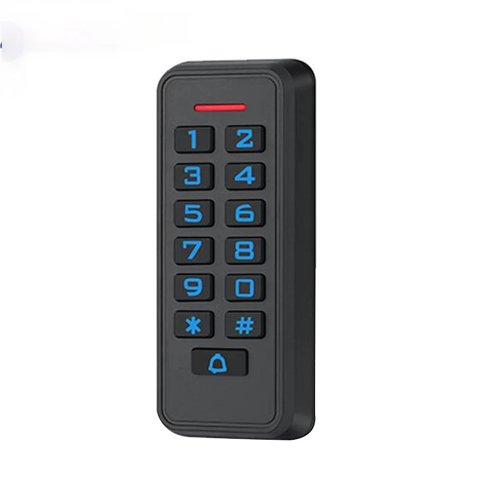 

Waterproof Keypad Access Control Cheapest Standalone Keypad RFID Card Door Entry Backlight WG26 door lock app function(optional)
