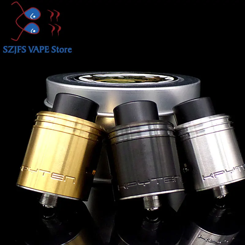 Kryten RDA 24 mm Beauty Ring POM PEI steel Heat Sink RTA Vape Tank Atomizer Airflow Accessories fit Dvarw MTL |