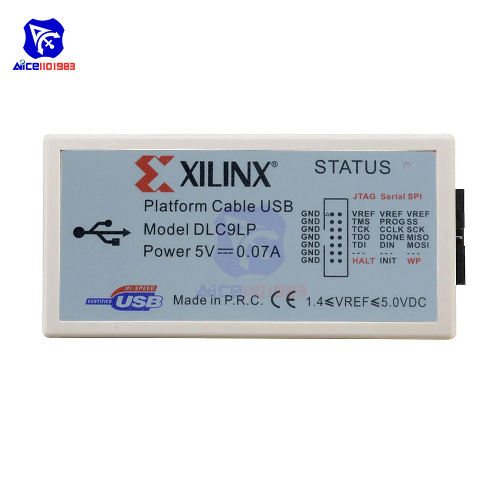 Платформа diymore XILINX с кабелем USB FPGA CPLD JTAG SPI программатор отладки Type B|xilinx fpga|jtag