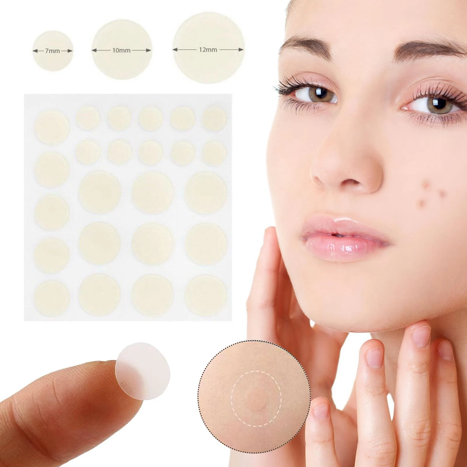 

24PCS Pimple Master Patch Acne Remover Tool Face Spot Scar Care Treatment Stickers Removal Acne Patches