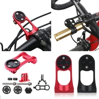 mountain bicycle computer mount holder with out front bike stem extension support holder for garmin bryton cateye gopro light