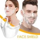 Универсальный защитный шлем для лица дышащая прозрачная противотуманная Пылезащитная устойчивая к царапинам стильная прочная защитная маска #3