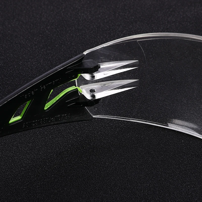 Лабораторные защитные очки противоударные пылезащитные ветрозащитные с защитой